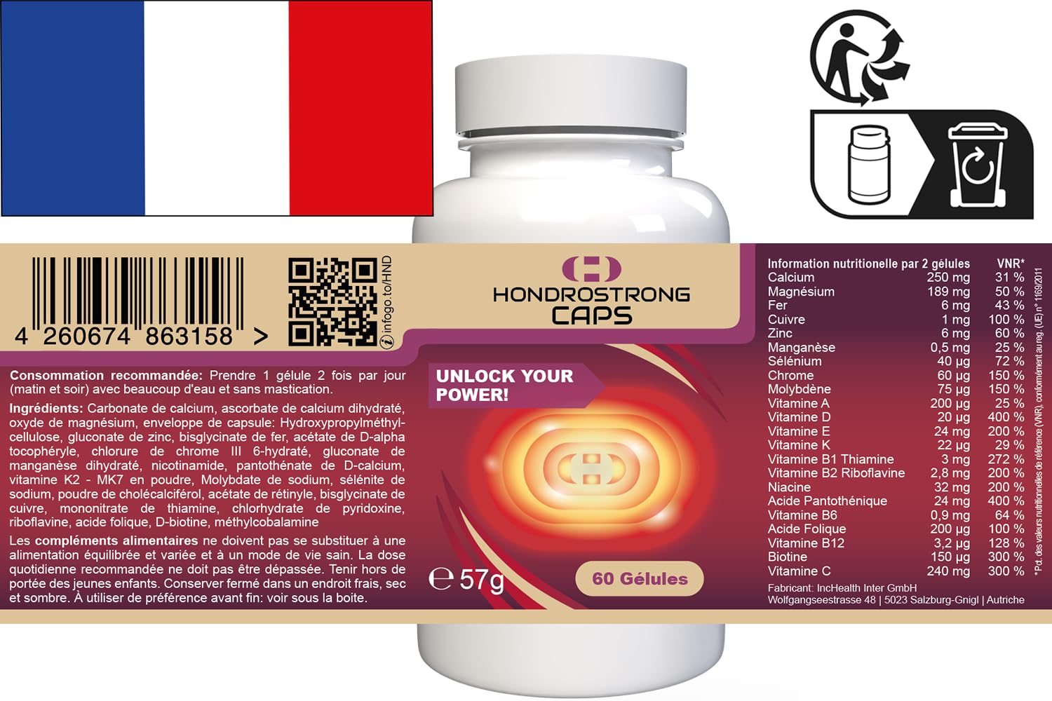 Caps- 120 Capsule (2x 60 Capsule), Confezione da 2