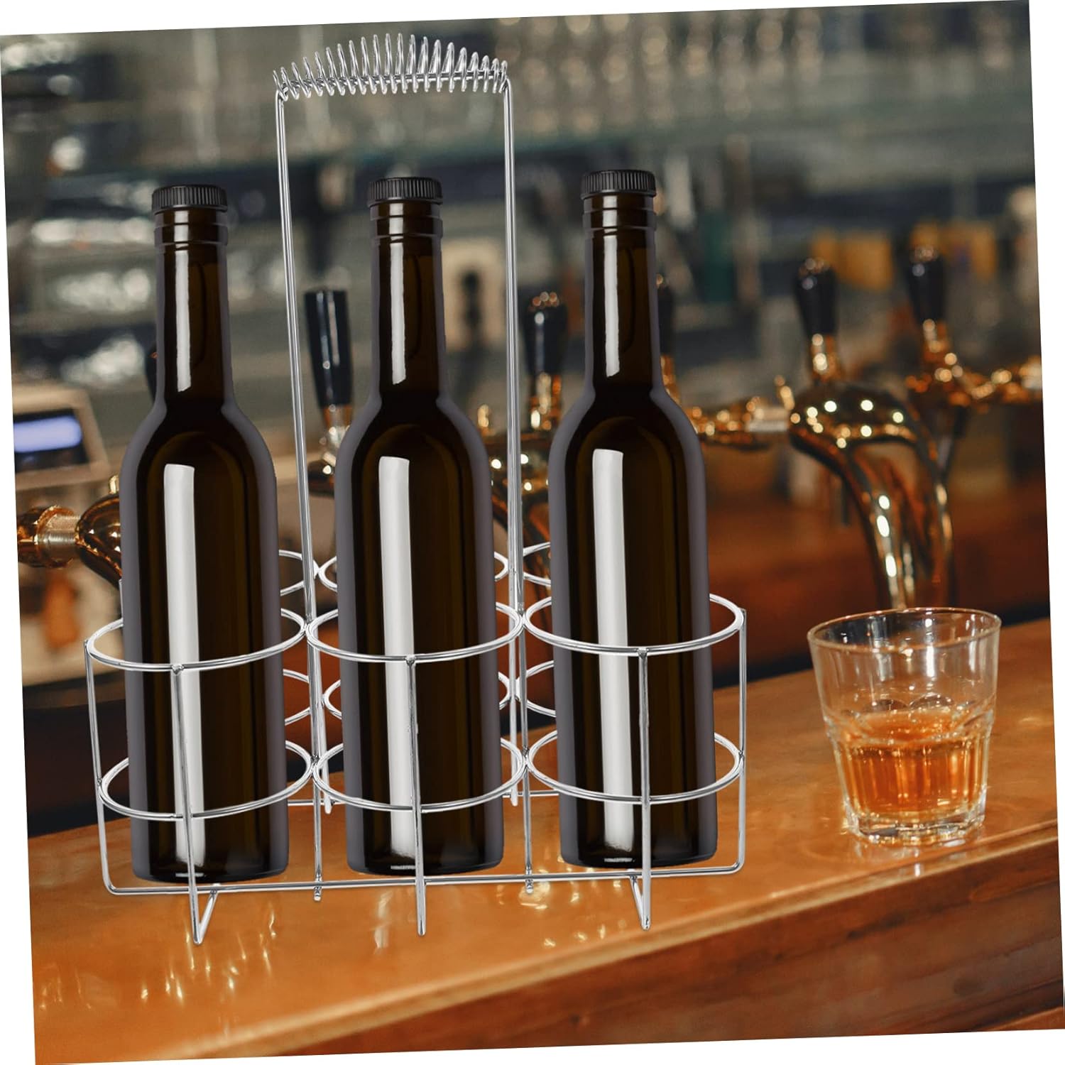 Beer Bottle Holder Portable Beer Bottle Carrier Sturdy Comfortable Handle