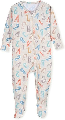 Gerber Unisex Baby Toddler Buttery-Soft Snug Fit Footed Pajamas with Viscose Made with Eucalyptus