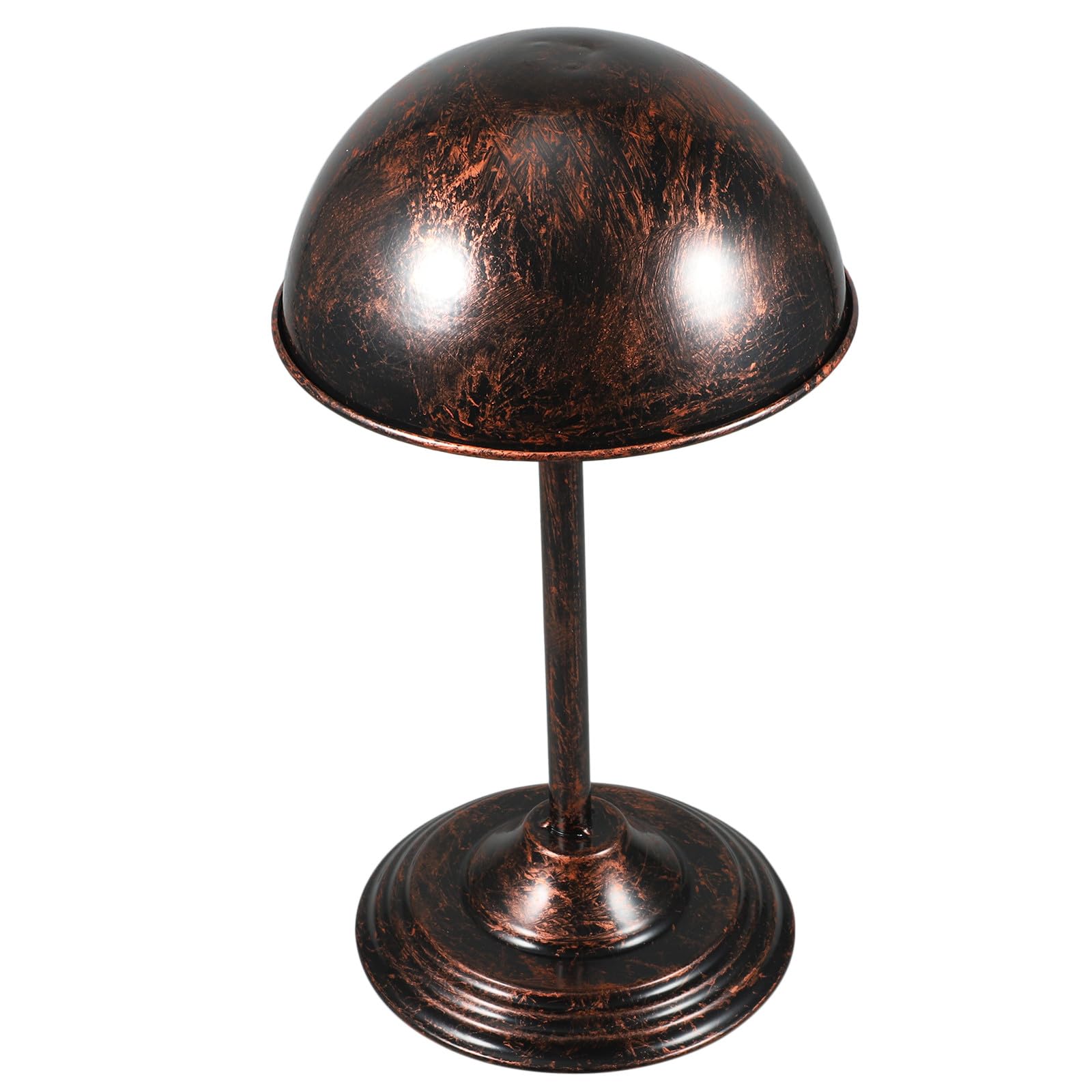 Operitacx Soporte Metálico para Guardar Gorras de Hierro para Hierro Sombreros Vintage Soporte de Exhibición Pequeño y Delicado en Mesa o Hogar