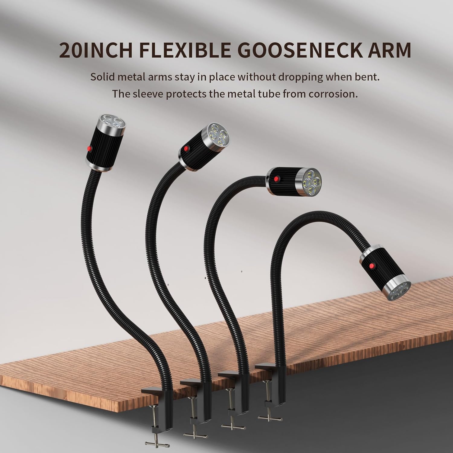 Magnetic Light,12W Magnetic Work Light, IP67 Water Proof Lathe Light, Milling Machine, Bandsaw Lighting