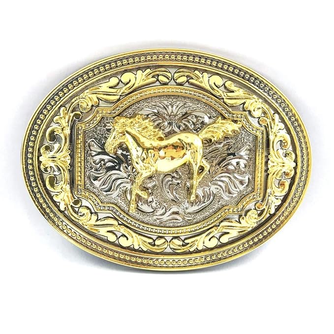 Buy Belt Buckles for Men, Western Horse Belt Buckles for Men, Large