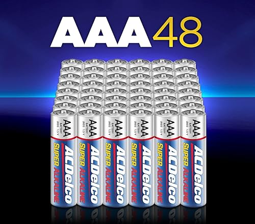 Miniatura 6 de Powermax ACDelco - Paquete de 8 baterías AAA de 9 voltios y 48 unidades