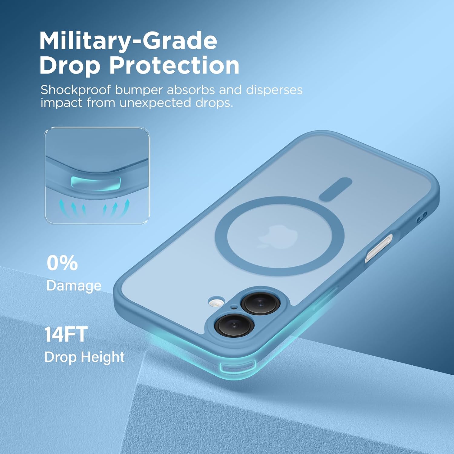  for iPhone 16 Case, Compatible with MagSafe thumbnail