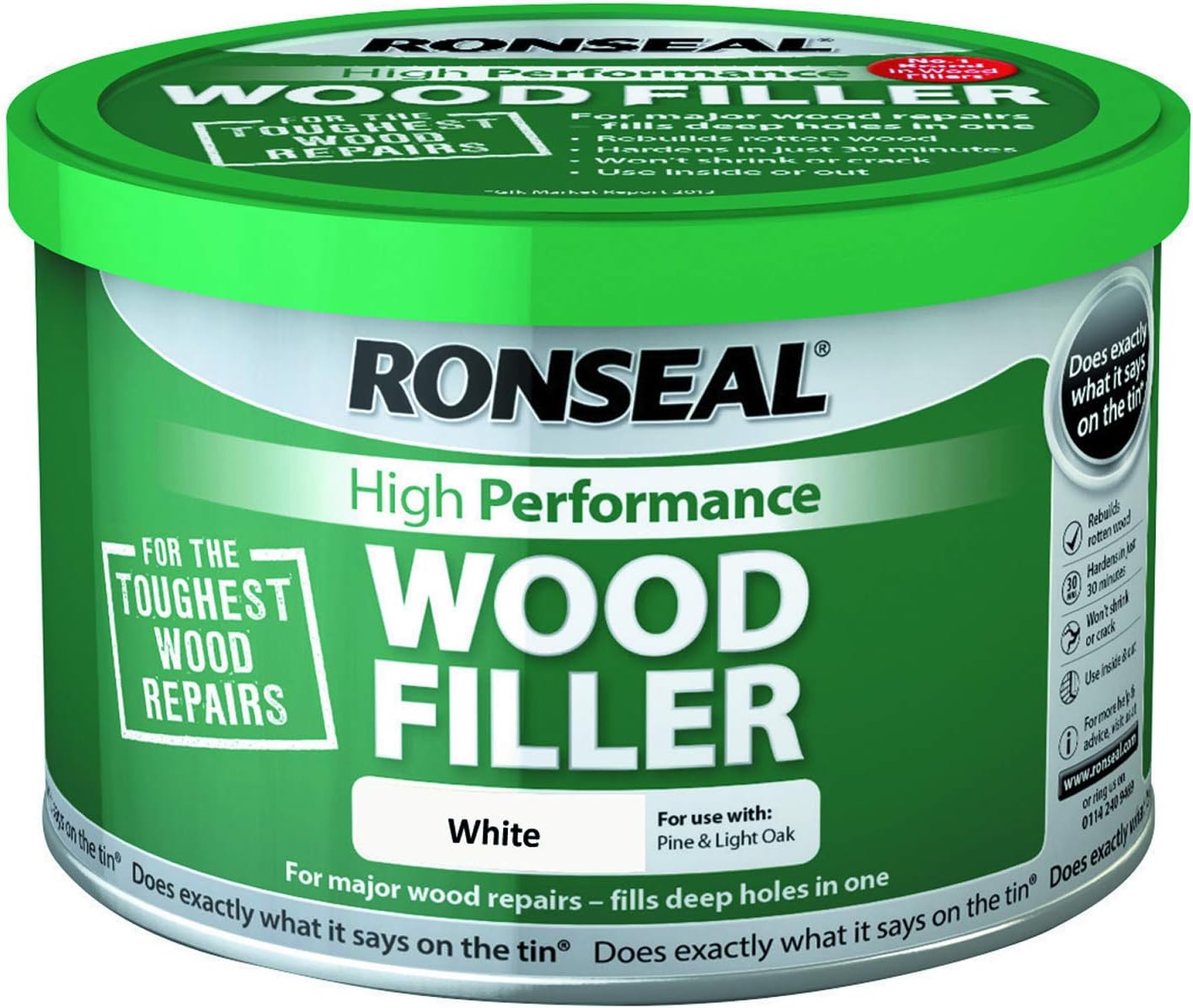 35303 High Performance Wood Filler - White 275g