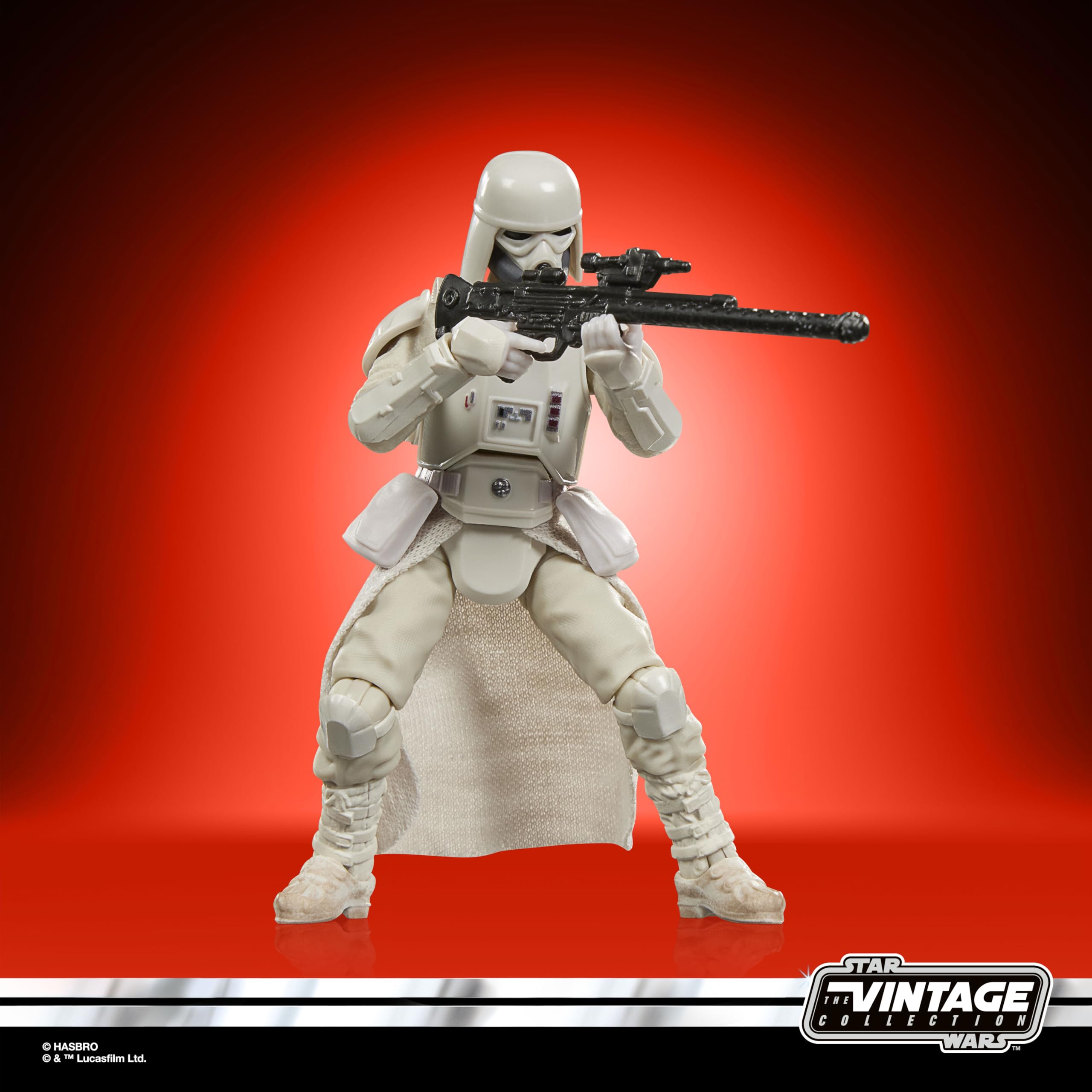 Star Wars La colección Vintage, Imperial Remnant Snowtrooper, The Mandalorian and Grogu, Figura Premium de 9,5 cm