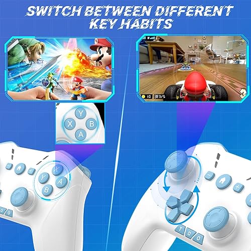 Miniatura 3 de Controlador Bluetooth compatible con Windows 7 8 10PCiOSAndroidSwitchSteamOLED consola de juegos control remoto inalámbrico Pro Dual Shock con
