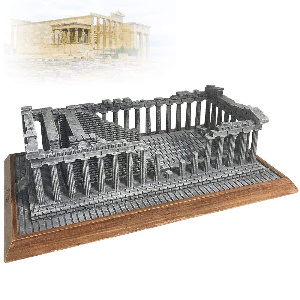 ZHHID Architectural Models, Resin Crafts Ornaments, Acropolis of Athens, Landmark Building Model Ornaments, Statue Model for Decor, City-Souvenirs