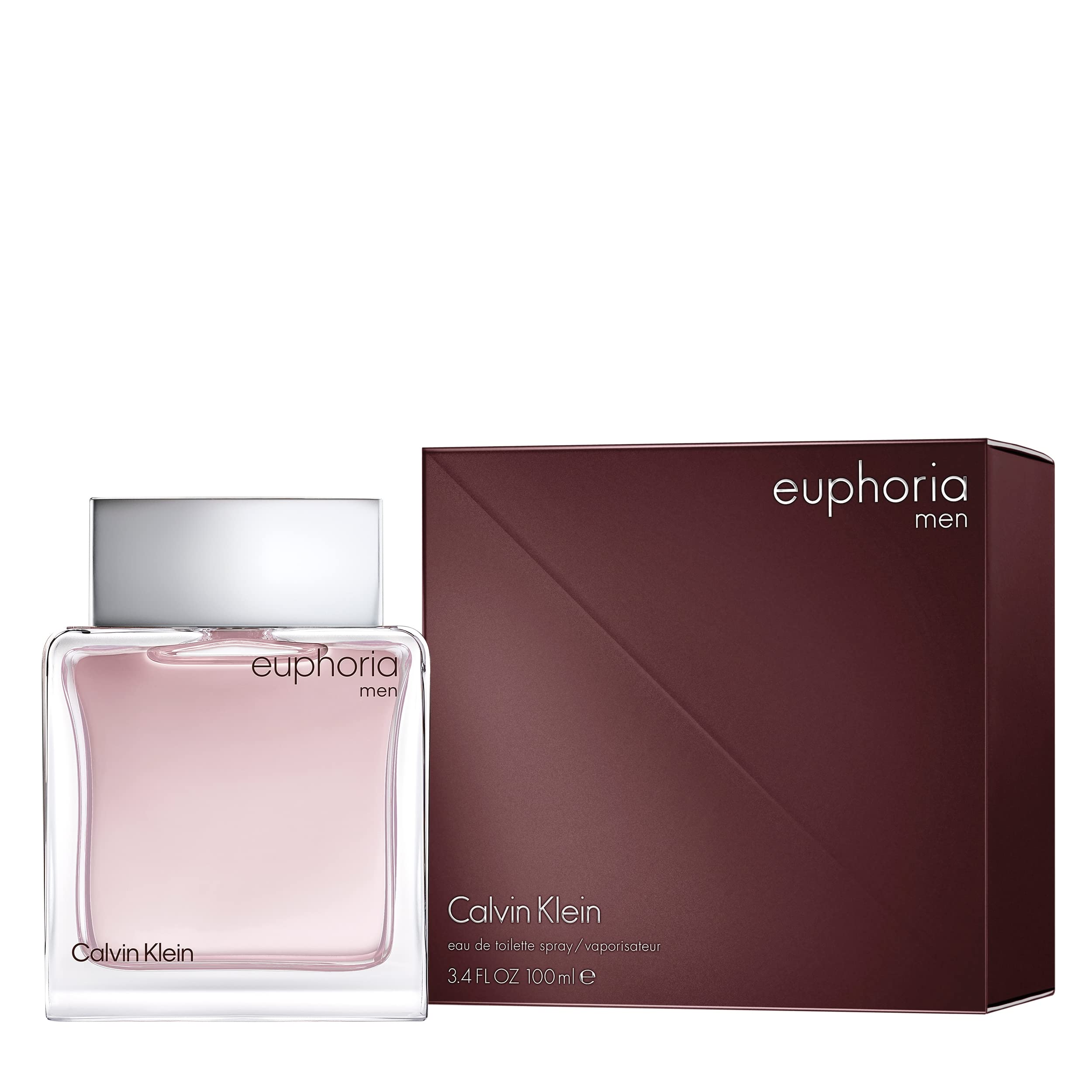 CALVIN KLEIN Euphoria Men Eau de Toilette | Perfume de hombre con notas de jengibre y pimienta | Larga duración | 100ml