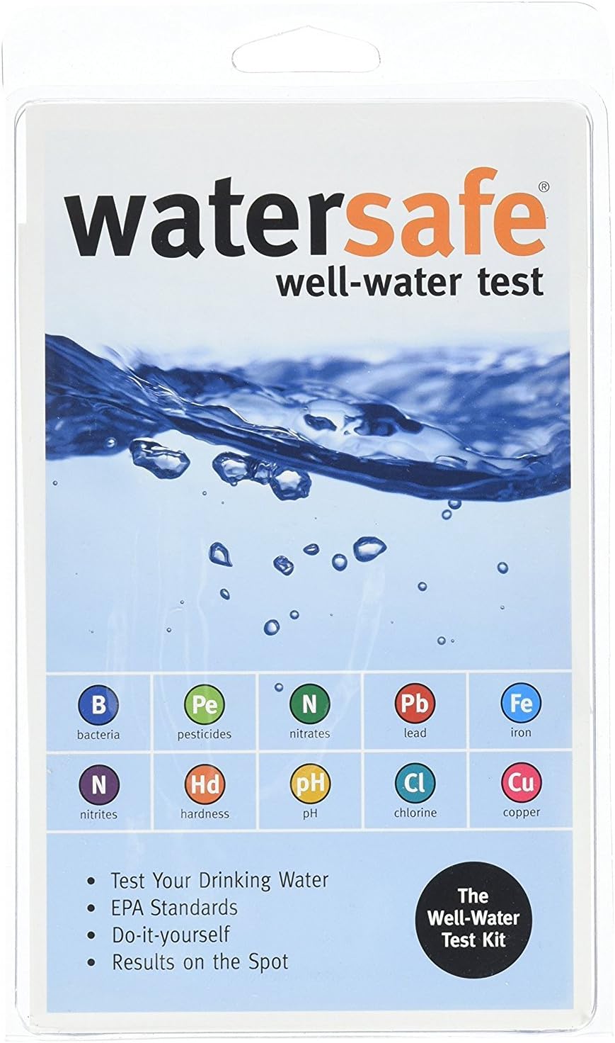 Watersafe WS425W Well Water Test Kit 2 CT