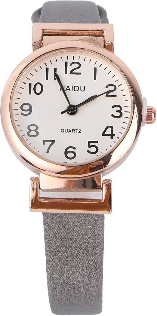 ULTECHNOVO Piccolo Quadrante Orologi Orologio da Polso Al Quarzo Orologio  Vintage Orologio da Polso Minimalista per Orologio da Polso Semplice da  Donna Studentessa : Amazon.it: Orologi