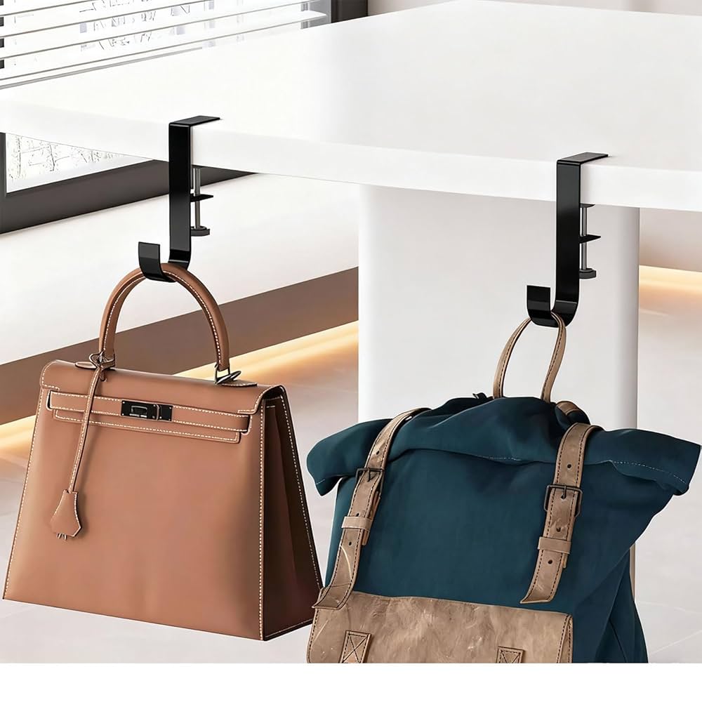 Amazon｜2個セットオフィス用品 事務用品 テーブルフックバッグ