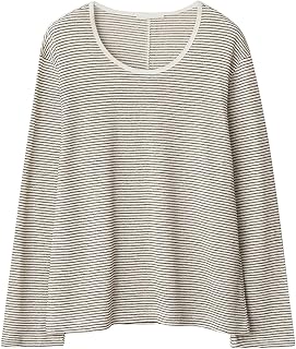 IKFIVQD Womens Long Sleeeve Tops Casual Tops Autumn and Winter Comfortable Casual Women's V Neck Long Sleeve High Slit Thread Zipper T Shirt Casual Top
