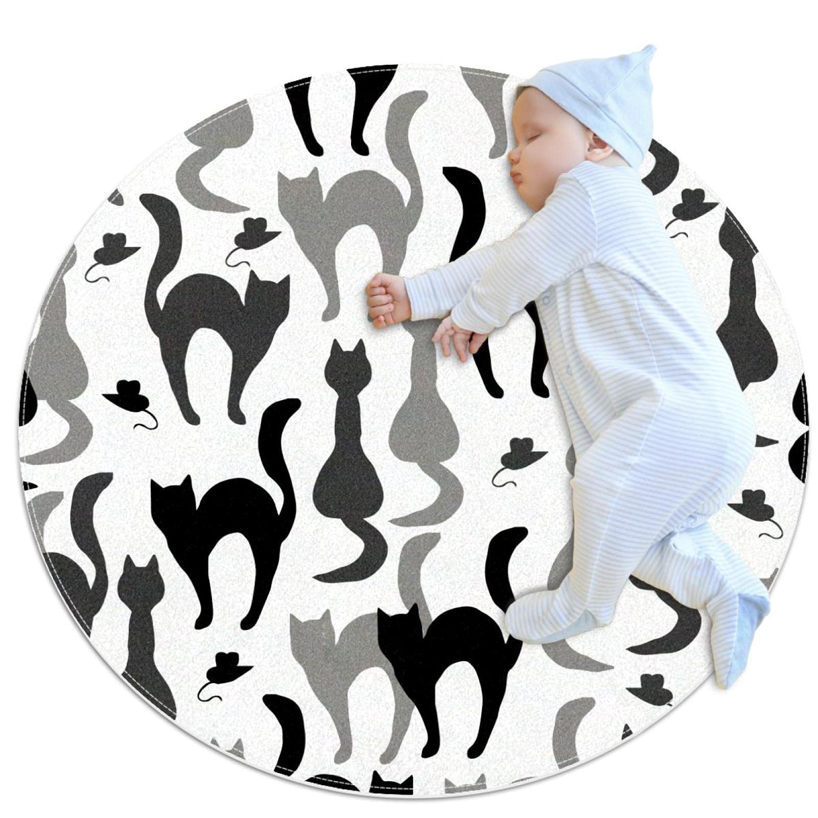 Tapis de salle de bain chat antidérapant pour sécuriser le sol de douche