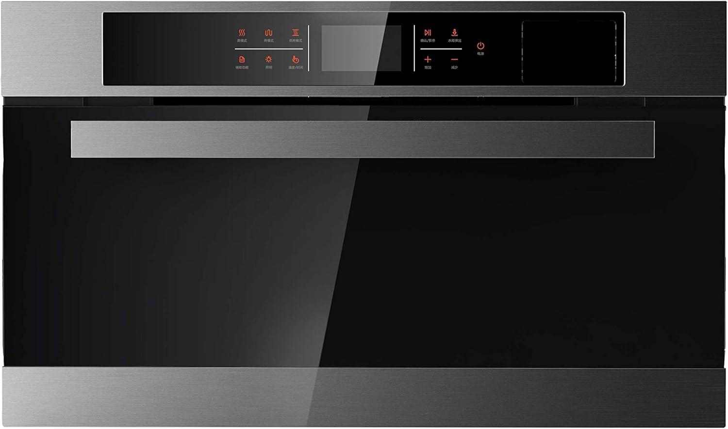 ROBAM Built-in Combi Wall Oven, 12-in-1, Air Fry, Grill, Bake & Steam, Wide Temp Precision, Spacious Capacity to Fit 12 inch Pizza, 10lb Chicken, Three Heating Elements, Built-In Recipes