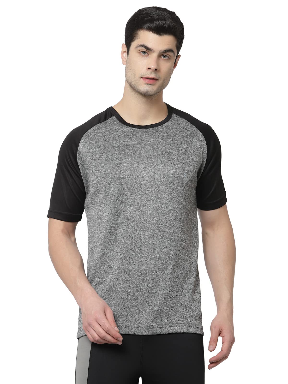 UZARUS Men's Dry Fit Sports Gym Regular T-Shirt-picture-19