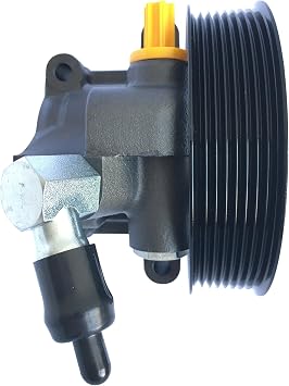 Edelmann Elite Power Steering Pump 6004PX W/Pulley/Pipe - for 2004-97 Ford E-Series Van, 04-00 Ford Excursion, 07-99 Ford F Series Trk; W/8 Groove Pulley; V-8