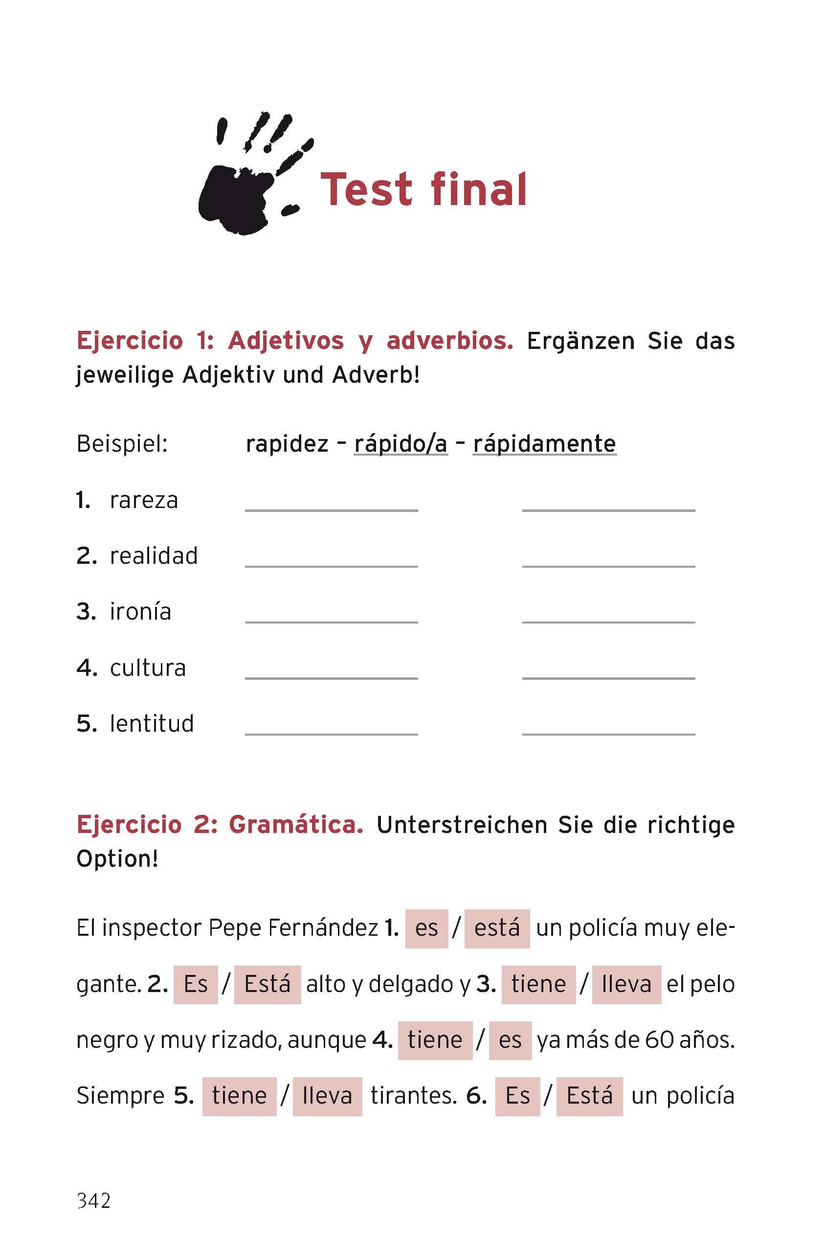 Ola de delitos: Spanisch A2-B1