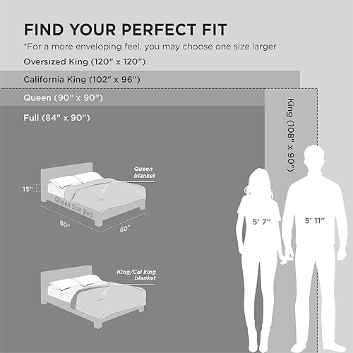 Miniatura 218 de Bedsure GentleSoft Twin Blanket for Couch - Cozy Soft Blankets for Women, Cute Small Fleece Throws for Girls, Light Grey, 60x80 Inches