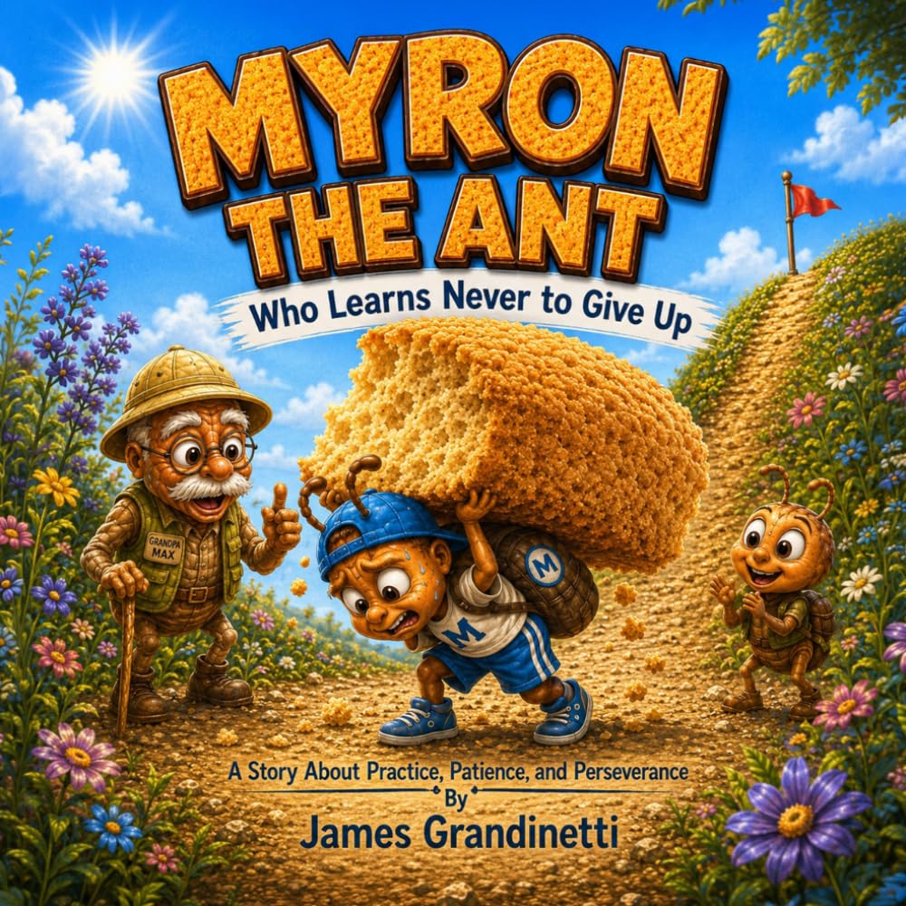 Myron the Ant Who Learns Never to Give Up (The Adventures of Myron the Ant)