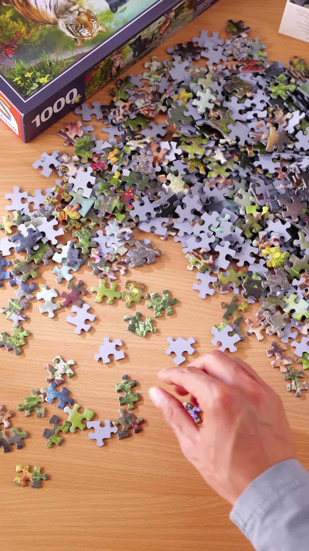 Schmidt Spiele 56445 Pippi Calzelunghe, faccio il mondo come piace a me, puzzle per bambini 3x48 pezzi
