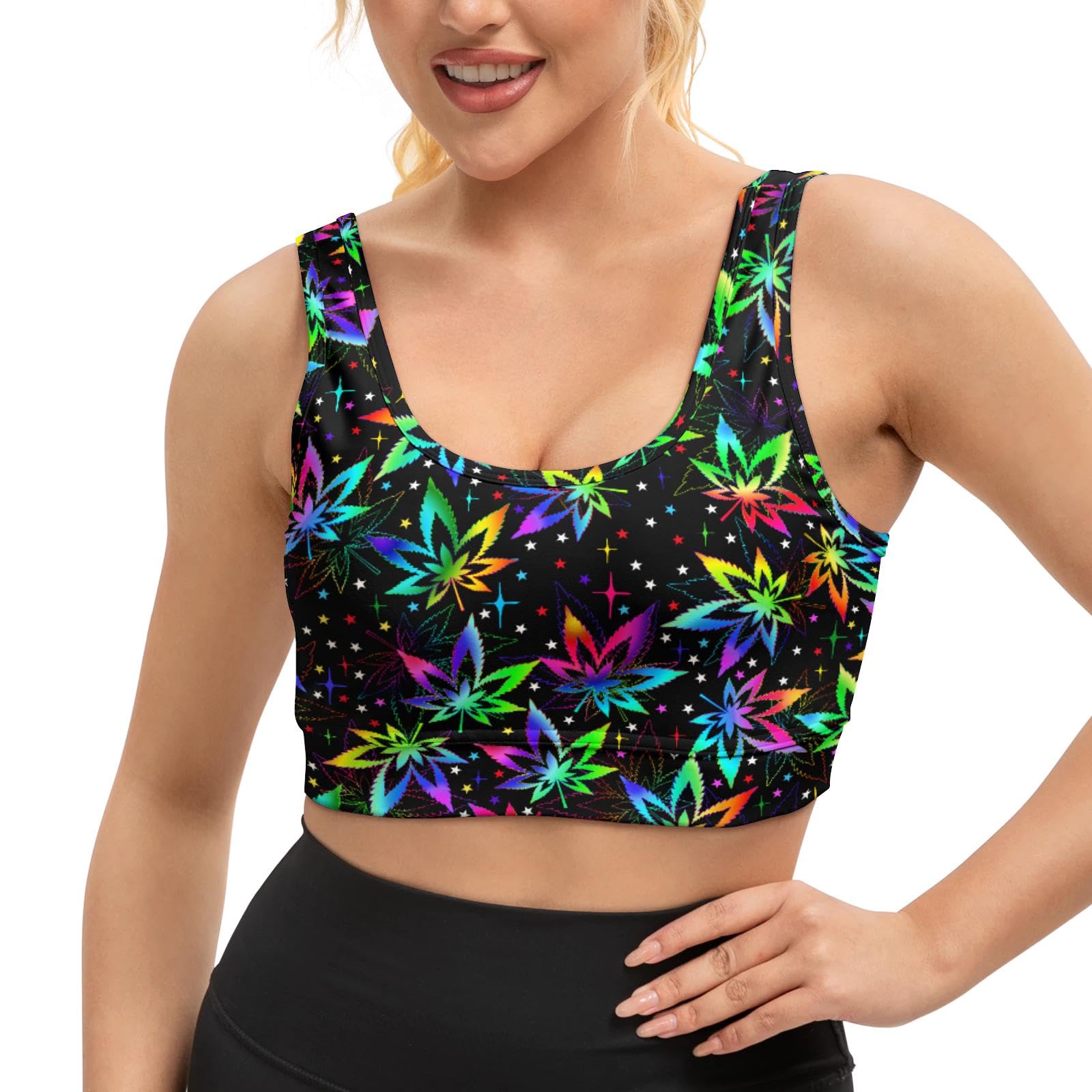Yoga top Women's Cheerleading Uniform Gym Outfit Running Crop Tops Yoga Shirts Casual Tank Top