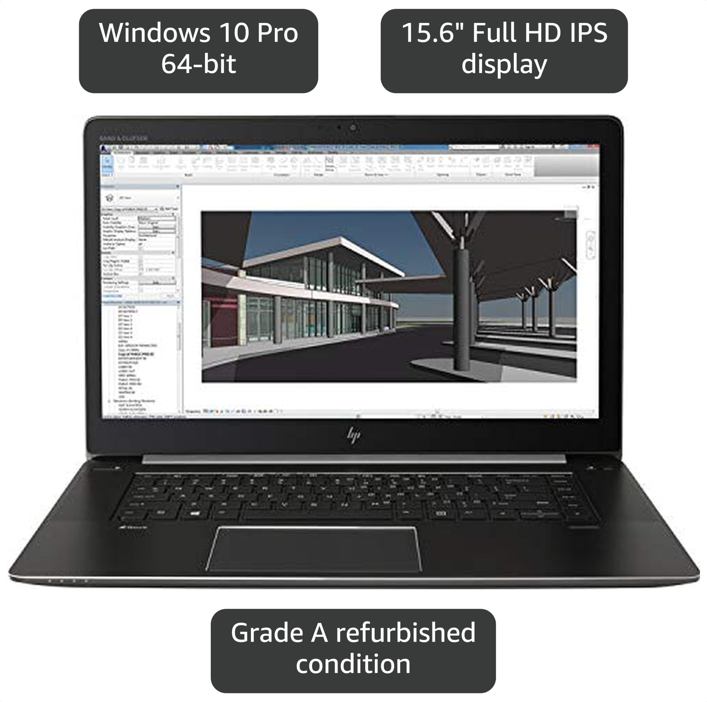 Amazon.com: HP ZBook Studio G4 Mobile Workstation, Intel Core i7