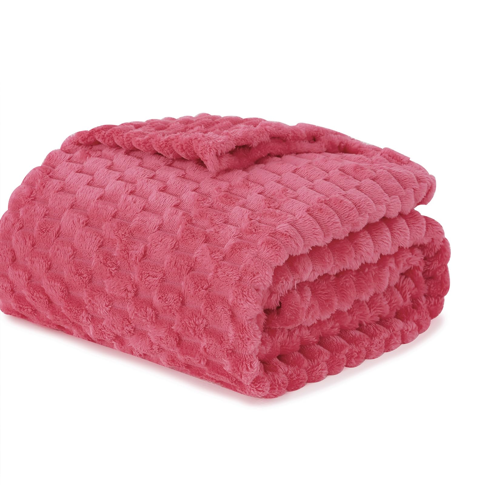 Coperta di flanella di colore Beige con nappine Bayberry Ball Plaid coperte da l