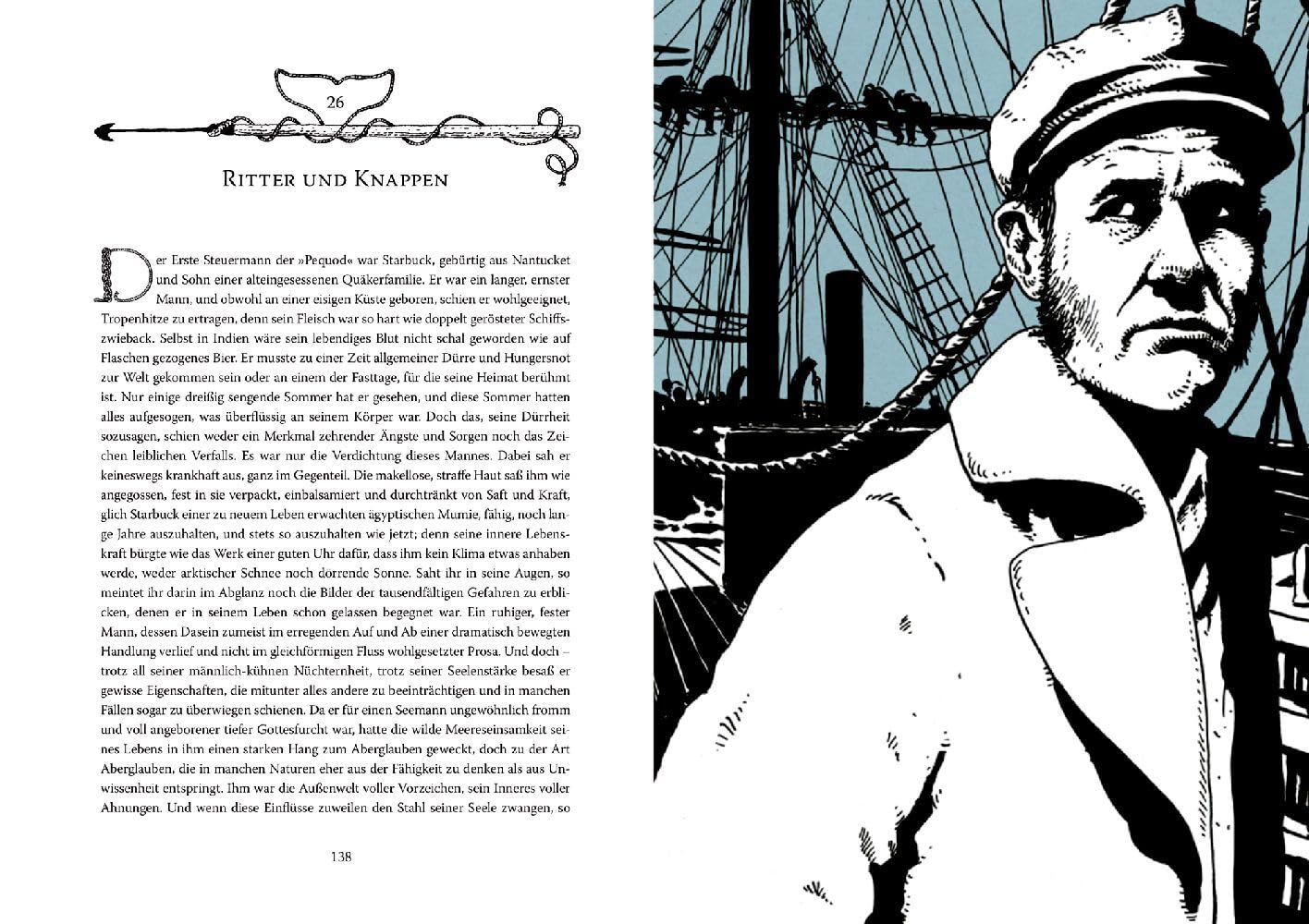Moby Dick: oder Der Wal: Abenteuer-Klassiker mit 10 aufwendig gestalteten Extras. Durchgehend handillustriert, mit Leseband (Große Schmuckausgabe)