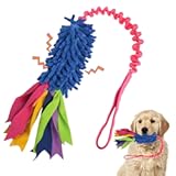 wodoca Dog Tug Toy, Dog Toys for Aggressive Chewers - Strong Squeak Rope Toy, Easy to GRAP Chew Toy for Large Dogs, Puppies, Middle Dogs - Ideal for Training and Play, Hand Made