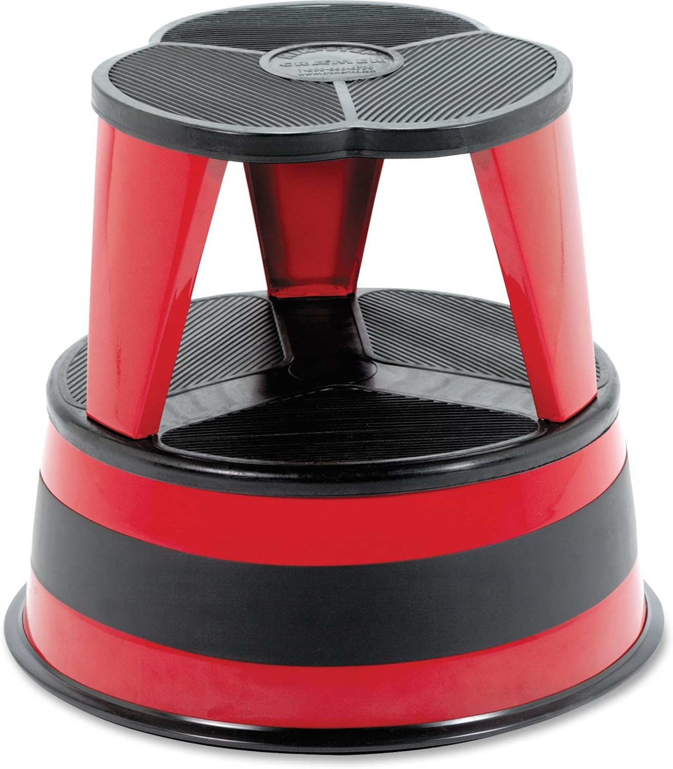 Cramer 1001 Kik Step Stool, Red