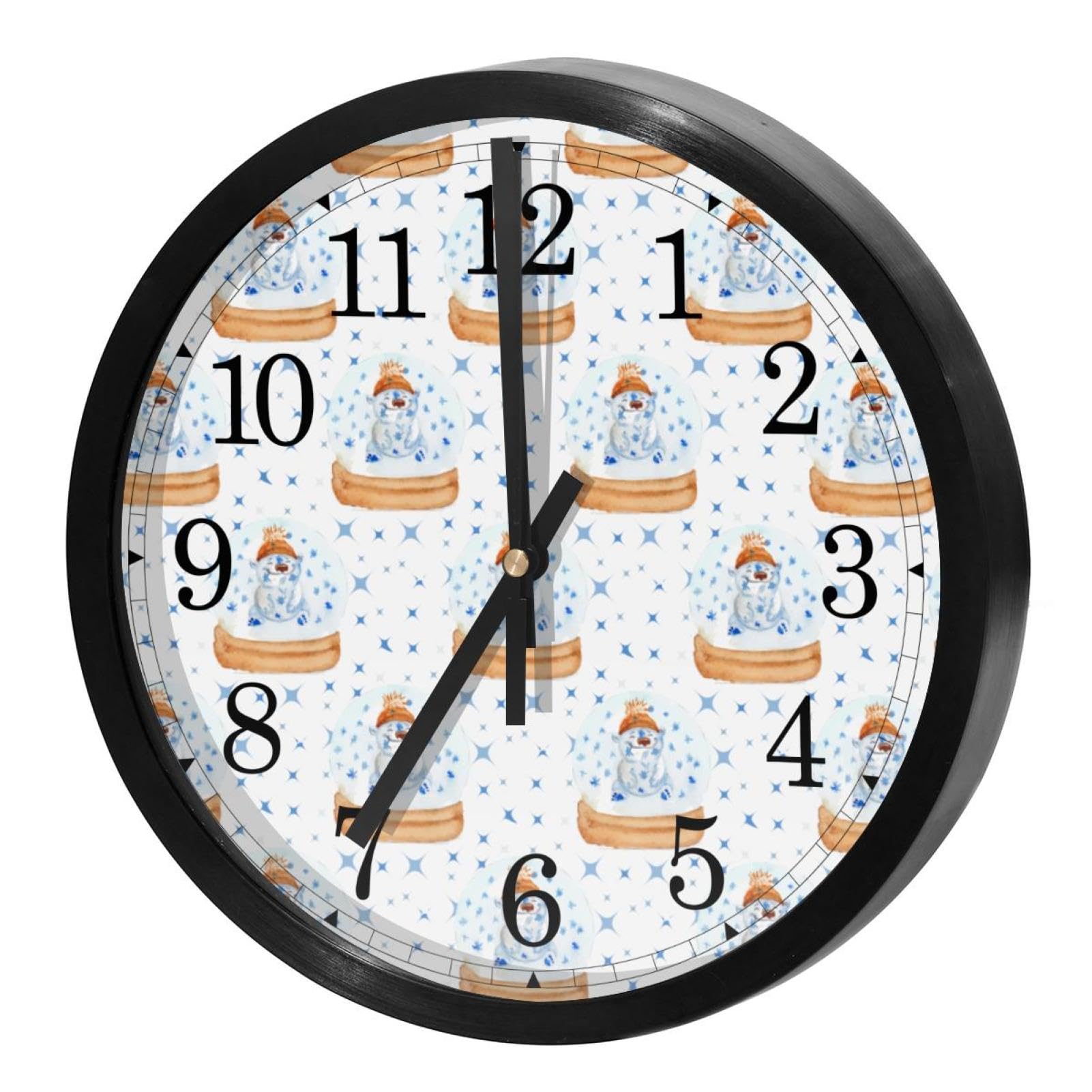 Horloge murale sans tic-tac à quartz mécanisme silencieux enfant