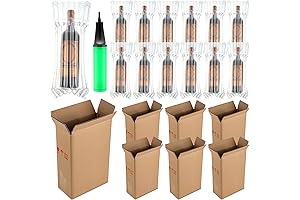 Corrugated Wine Shipping Sleeve & Inflatable Protector Bag