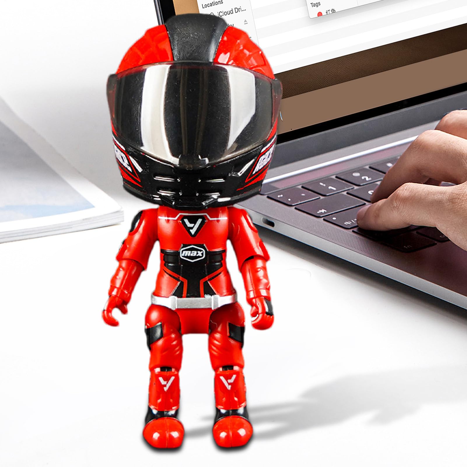 Générique Figure Motorcycle Toy - Jouet Robot d'action, Figure de Moto Convertible | Ensemble de Jeu d'aventure pour, Construction en Plastique Durable, Jouet à Collectionner pour garçons et