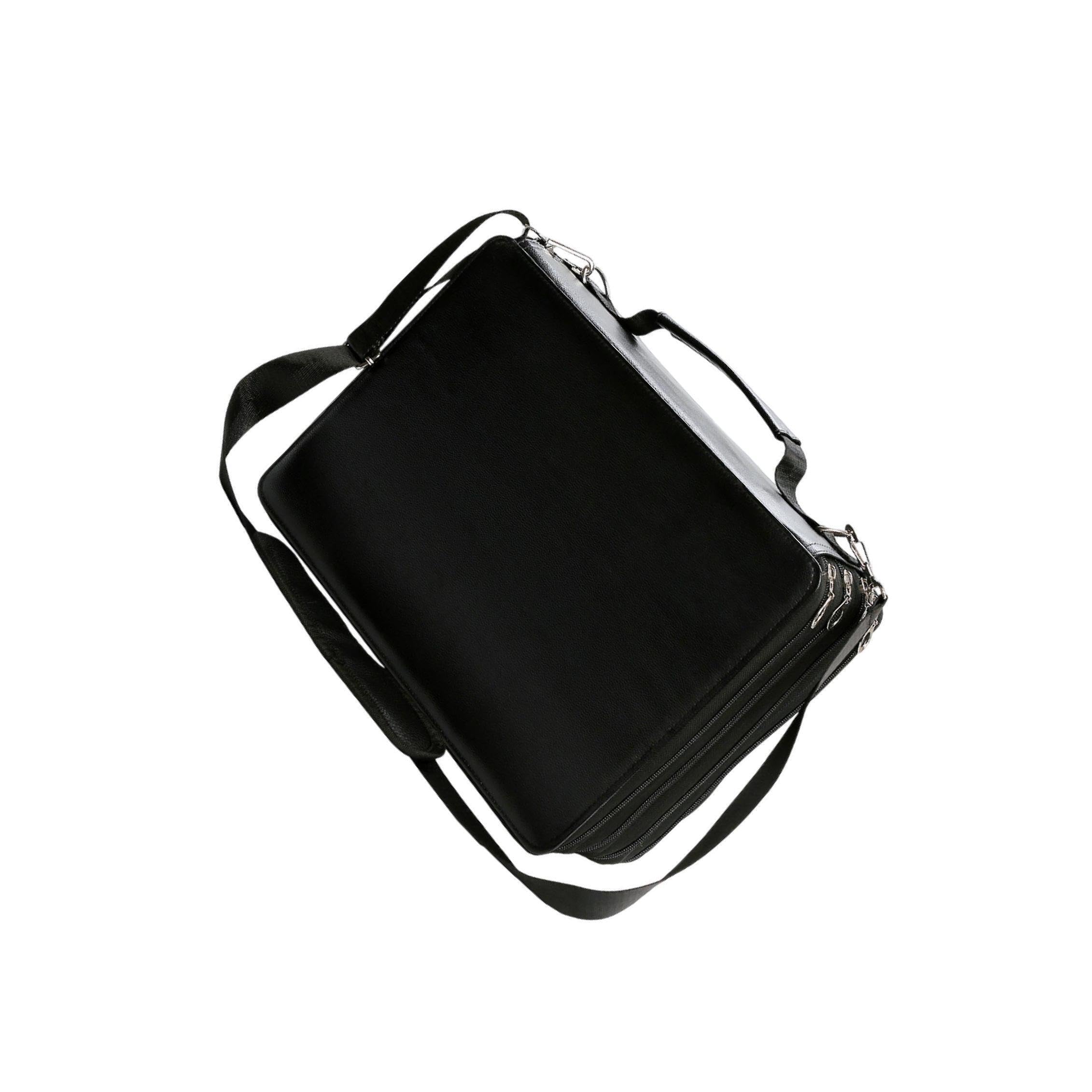 Portapenne compatto con 224 scomparti, elegante organizer ad