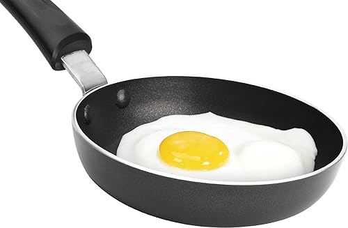 Miniatura 5 de Utensilio de cocina Good Cook con tapa, 11 pulgadas, antiadherente, negro, Sartén, No adhesivo negro