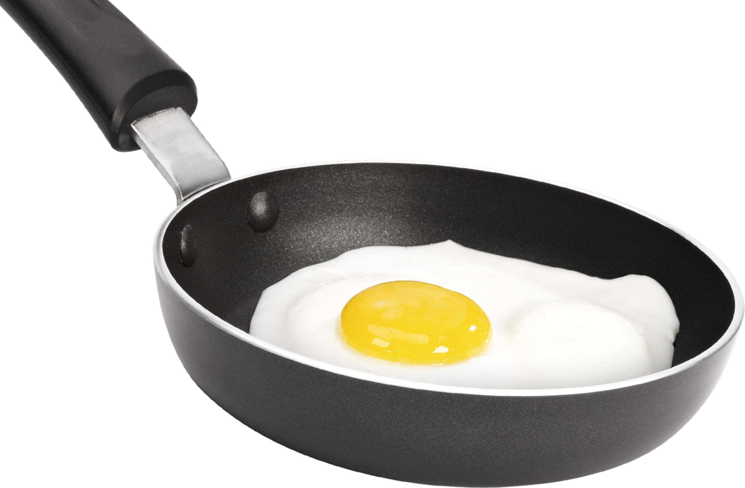 Utensilio de cocina Good Cook con tapa, 11 pulgadas, antiadherente, negro, Sartén, No adhesivo negro 5