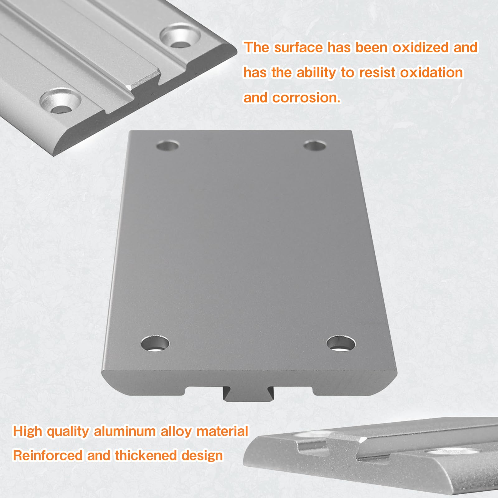 RULLINE Accesorios extraíbles para patas de mesa RV – Soporte de aleación de aluminio para mesas, soporte giratorio para caravanas, autocaravanas y yates (soporte)