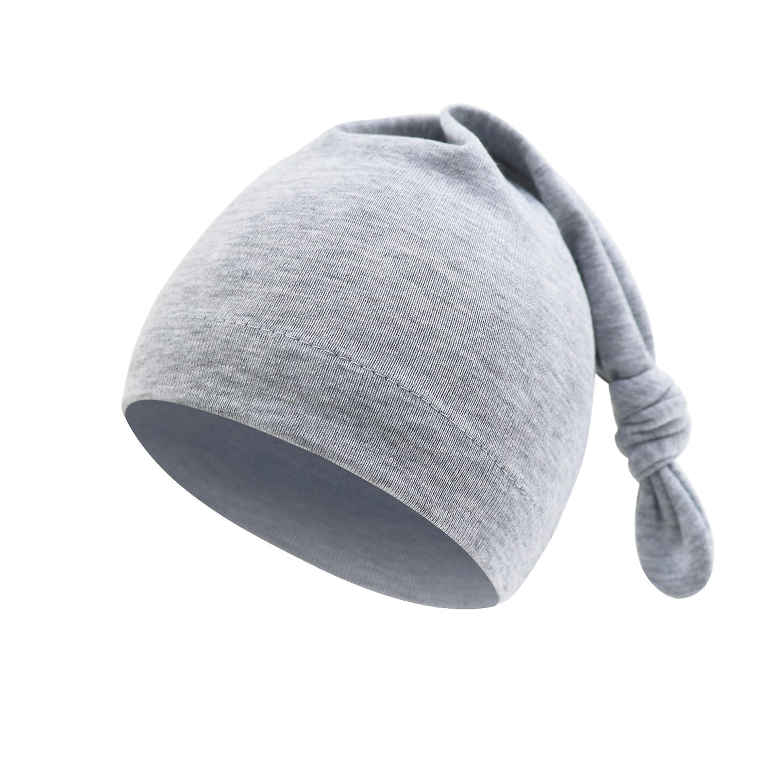 SOUTHJIELING Long Tail Baby Bonnet Hat Soft Comfortable Newborns Fetal Caps Fashionable Knotted Hat Warm Bonnet Trendy Headwear