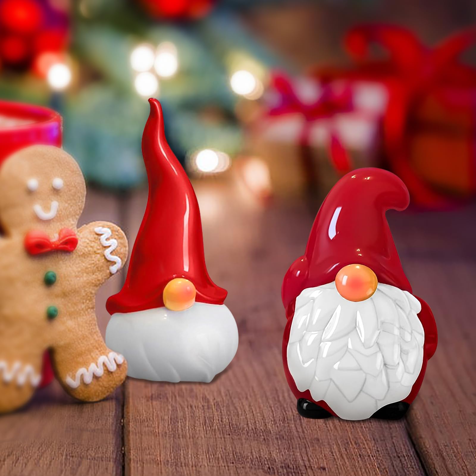 Lot De 2 Moules En Silicone De Noël - Lutin De Noël - Moule En Silicone