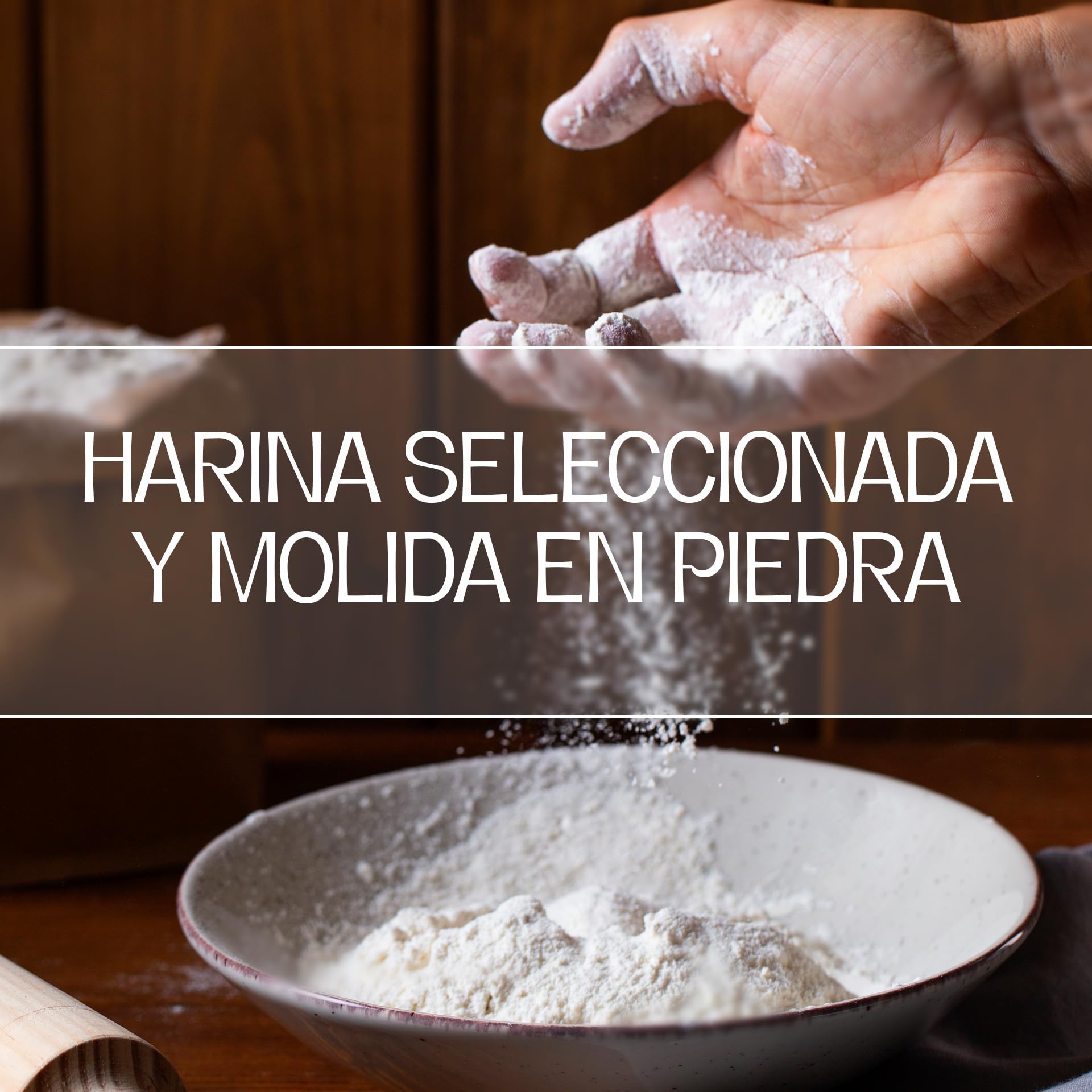 Harina Tradicional Zamorana Ecológica | 25 KG | Especial para Panes Artesanos y Semiartesanos | Ideal para Recetas Caseras | Natural y Sin Aditivos | Sabor y Aroma Auténticos