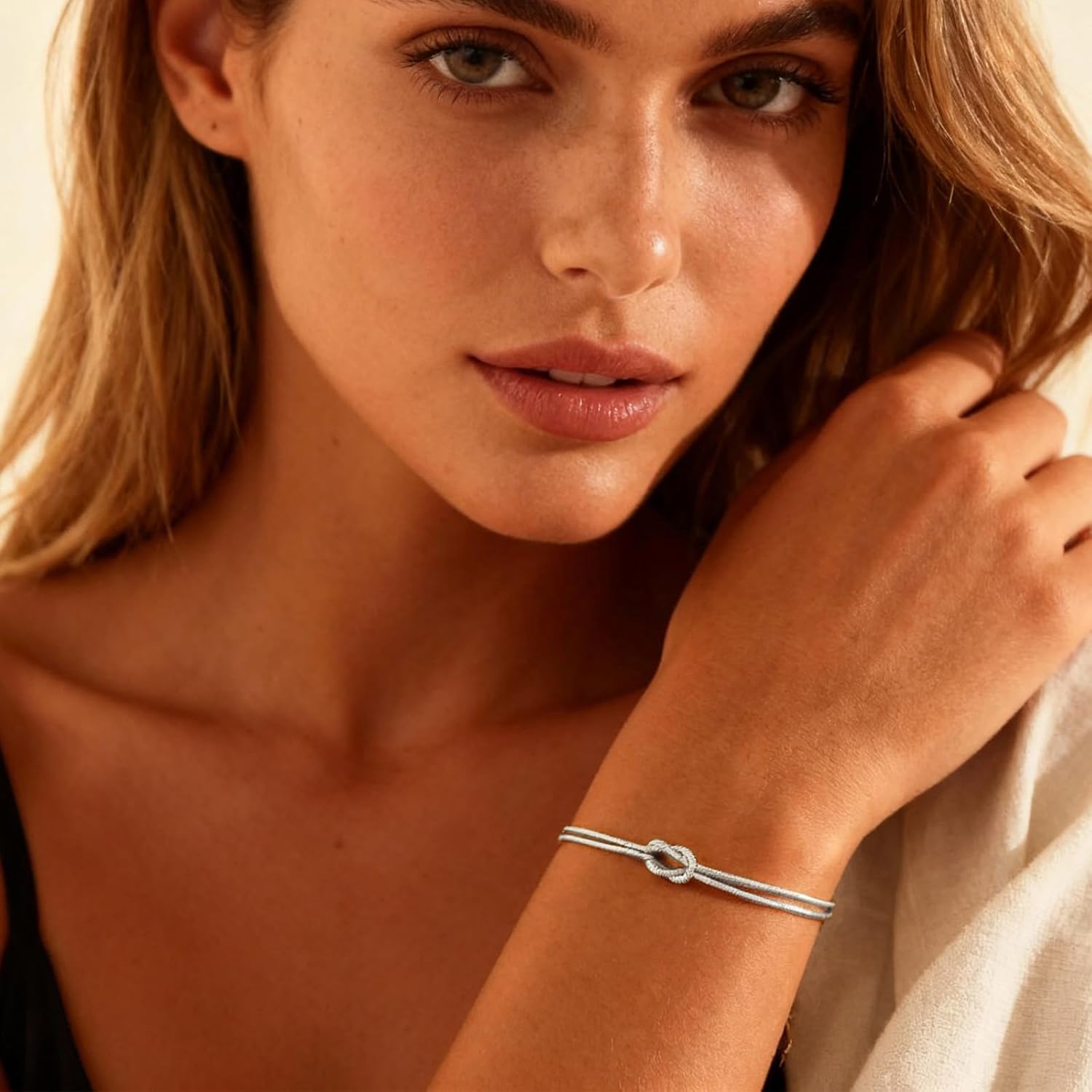 Infinity Love Knot Knot Bracelets Set Friendship Bracelet Best Friends Gift BFF Bracelets Long Distance, Meaningful Inspirational Gift for Best Friend, Bestie Sister, Her - Image 4