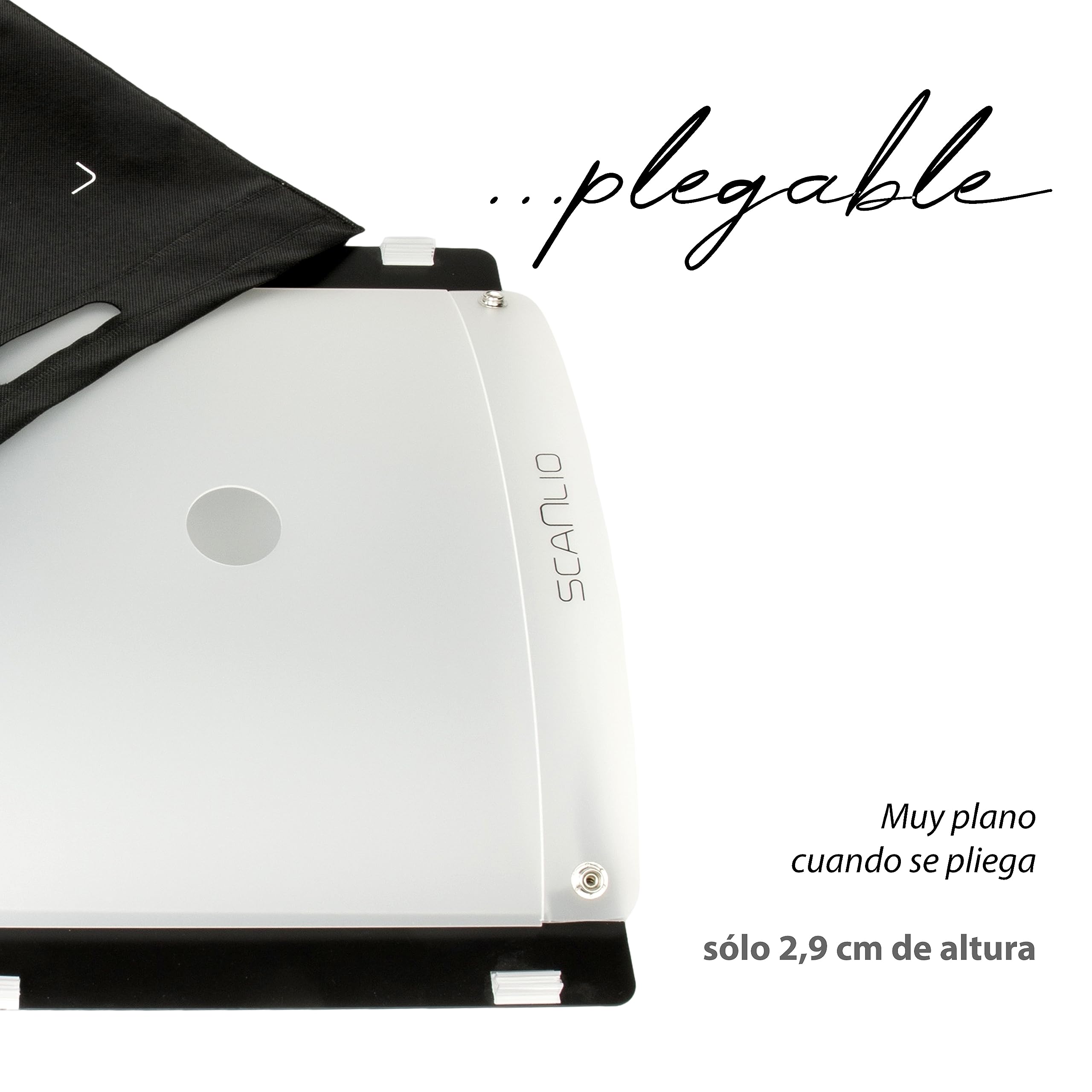 Pro Caja de escaneo Plegable Soporte para escáner de móvil