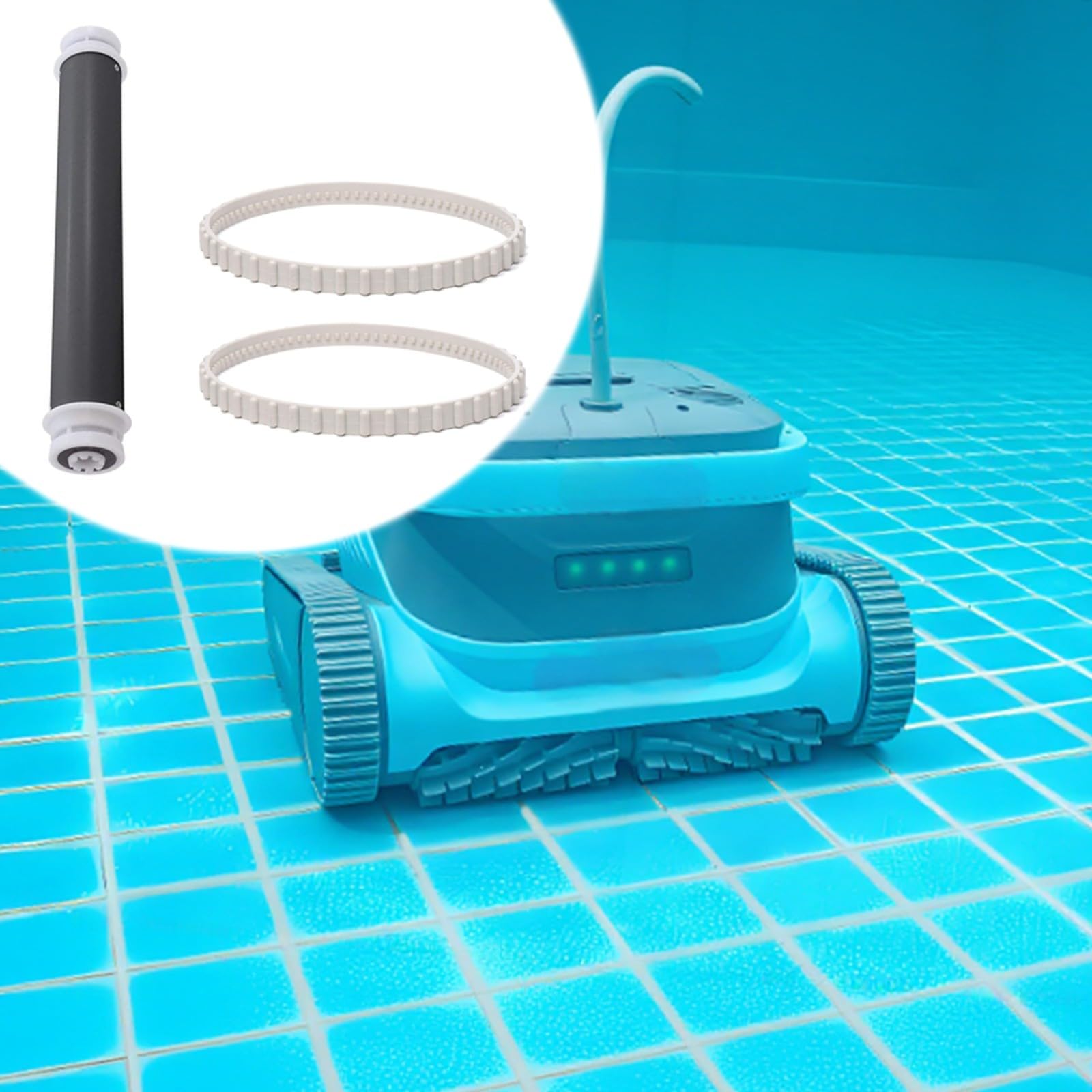 FACAIIO Confezione da 3 pezzi di ricambio per pulitore per piscina TigerShark, kit cuscinetti e cinghie RCX26003 con 2 RCX23002 per RC9956CC