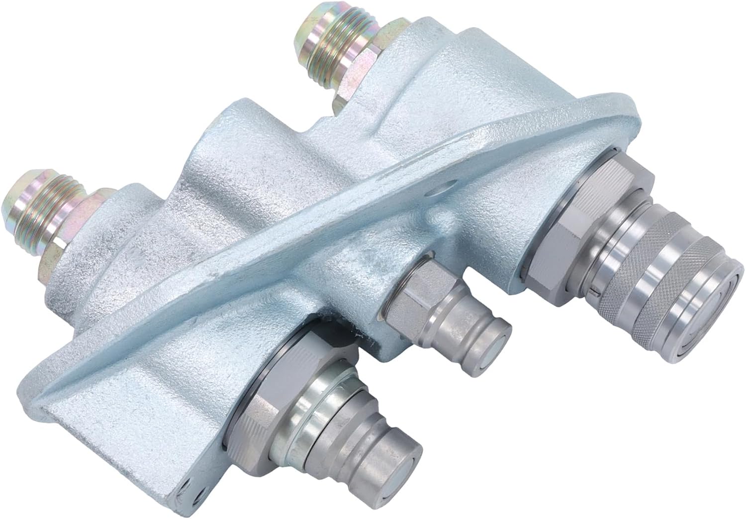 WFLNHB Hydraulic Flat Face Quick Coupler Block Replacement for Bobcat A770