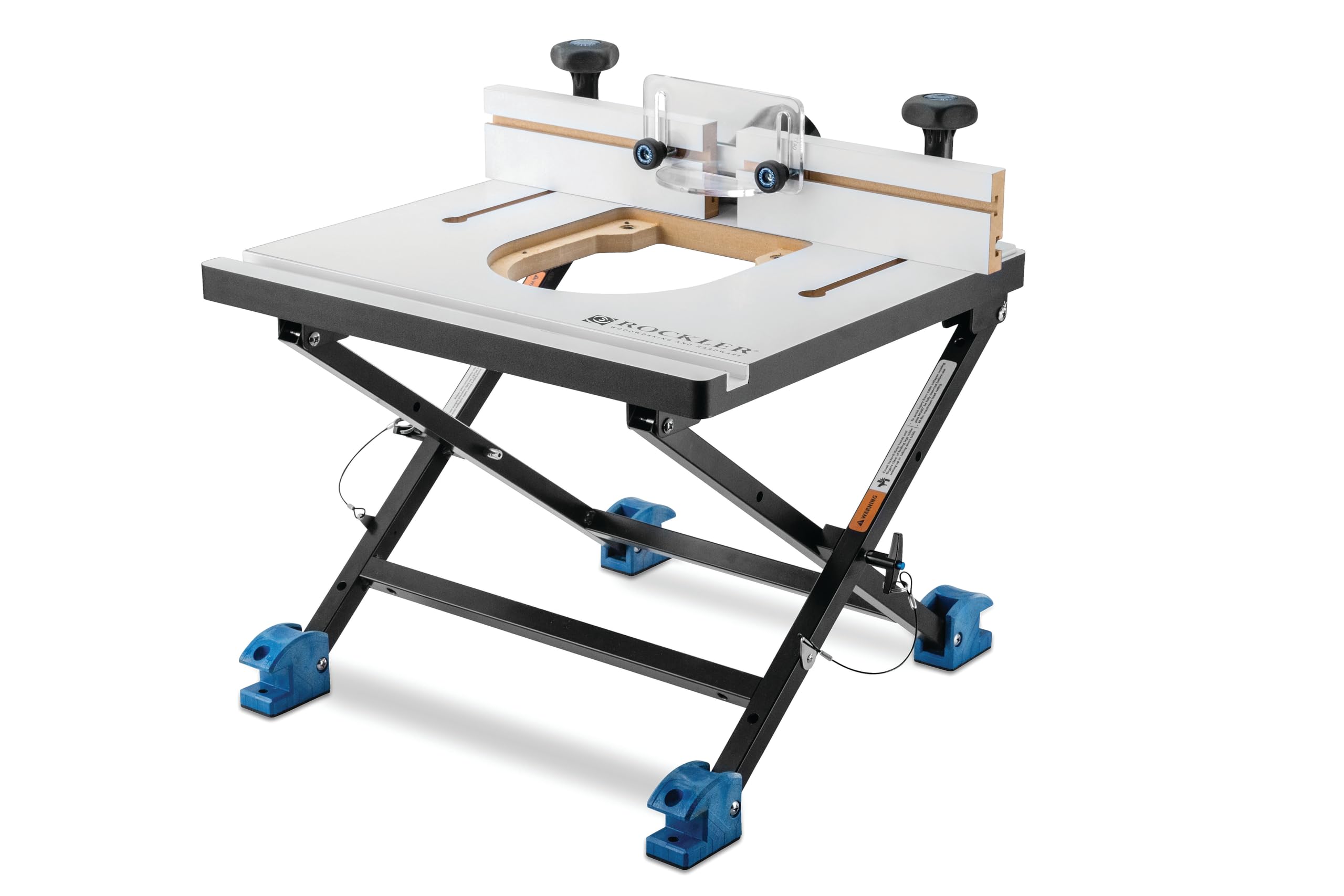 Rockler Convertible Benchtop Router Table – Convertible Routers for Woodworking Fits Most Routers – Unique Base Design Router Table – Benchtop Wood Router Includes 4 Modes in 1 Table