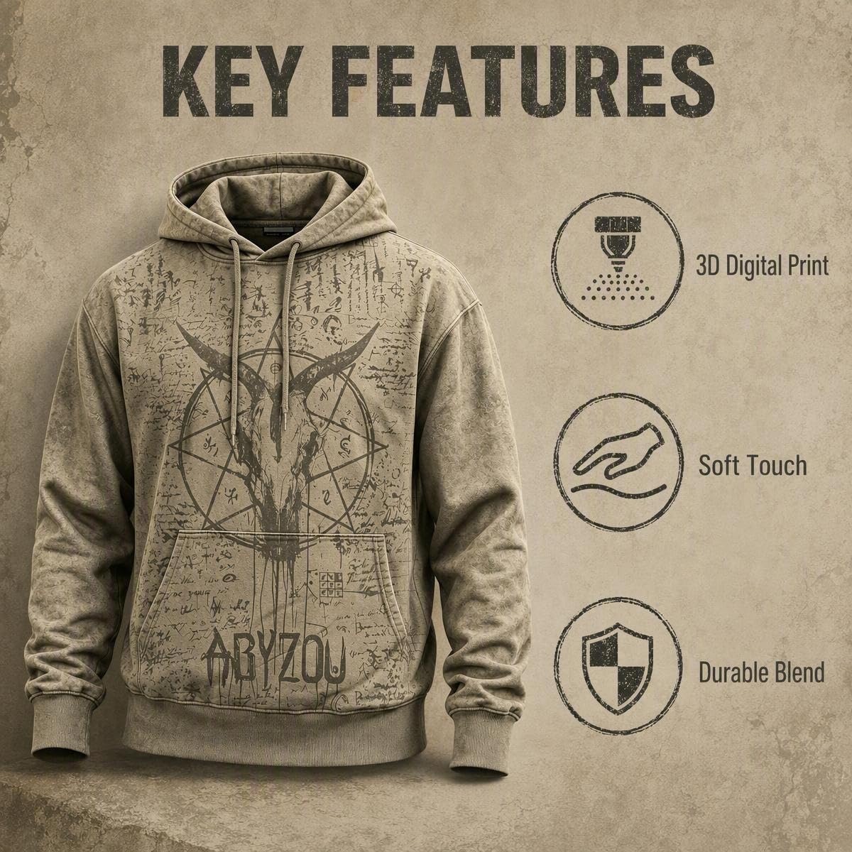Hombres Sudaderas con Capucha 3D Hombre Sudadera Sweatshirts Hombre