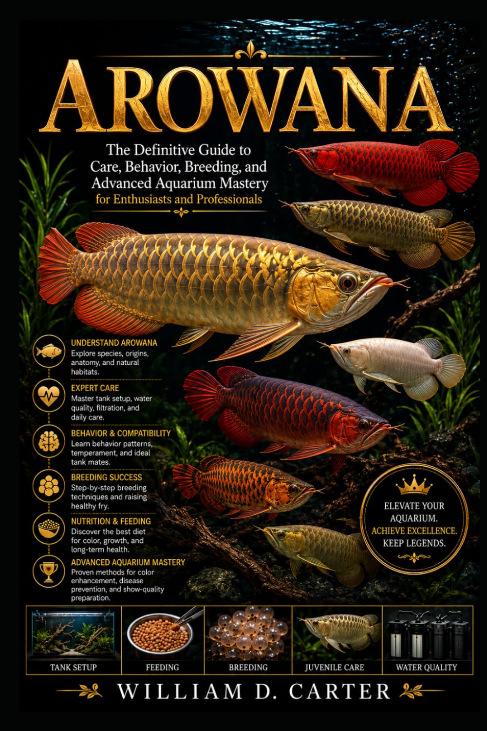 AROWANA: A Definitive Guide to Care, Behavior, Breeding, and Advanced Aquarium Mastery for Enthusiasts and Professionals