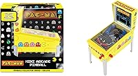 Vista 6 de Pac-Man: Mini Arcade Pinball - Serie de coleccionistas de lujo, luces y sonidos, juego de mesa clásico, desafíos de tiro de habilidad, juguete