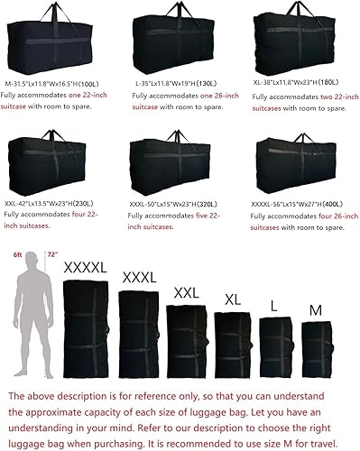 Miniatura 2 de Bolsas de lona de almacenamiento extra grandes UPG Naranja